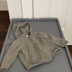 Skull Cashmere Baby Zip Up